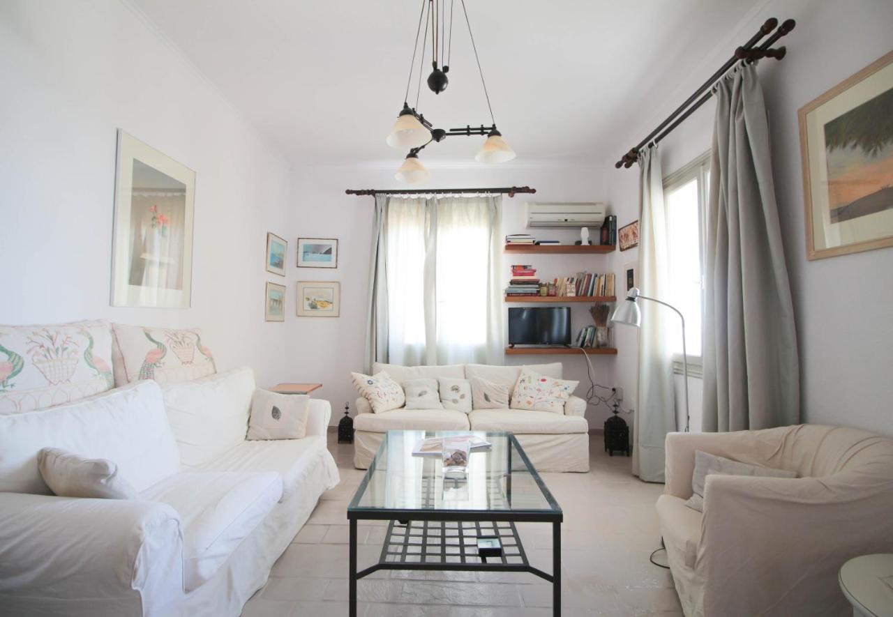 Villa With View Of Agios Ioannis And Pool With Jacuzzi Bagian luar foto